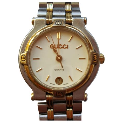 vintage gucci.simple.gold wrost watch womens|Gucci vintage watch price.